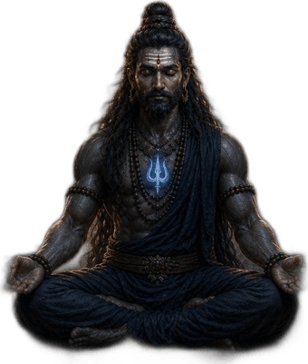 Bhole meditating
